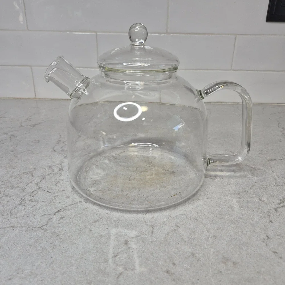 Trendglas JENA Teapot Heat Resistant 1.75L Clear Glass